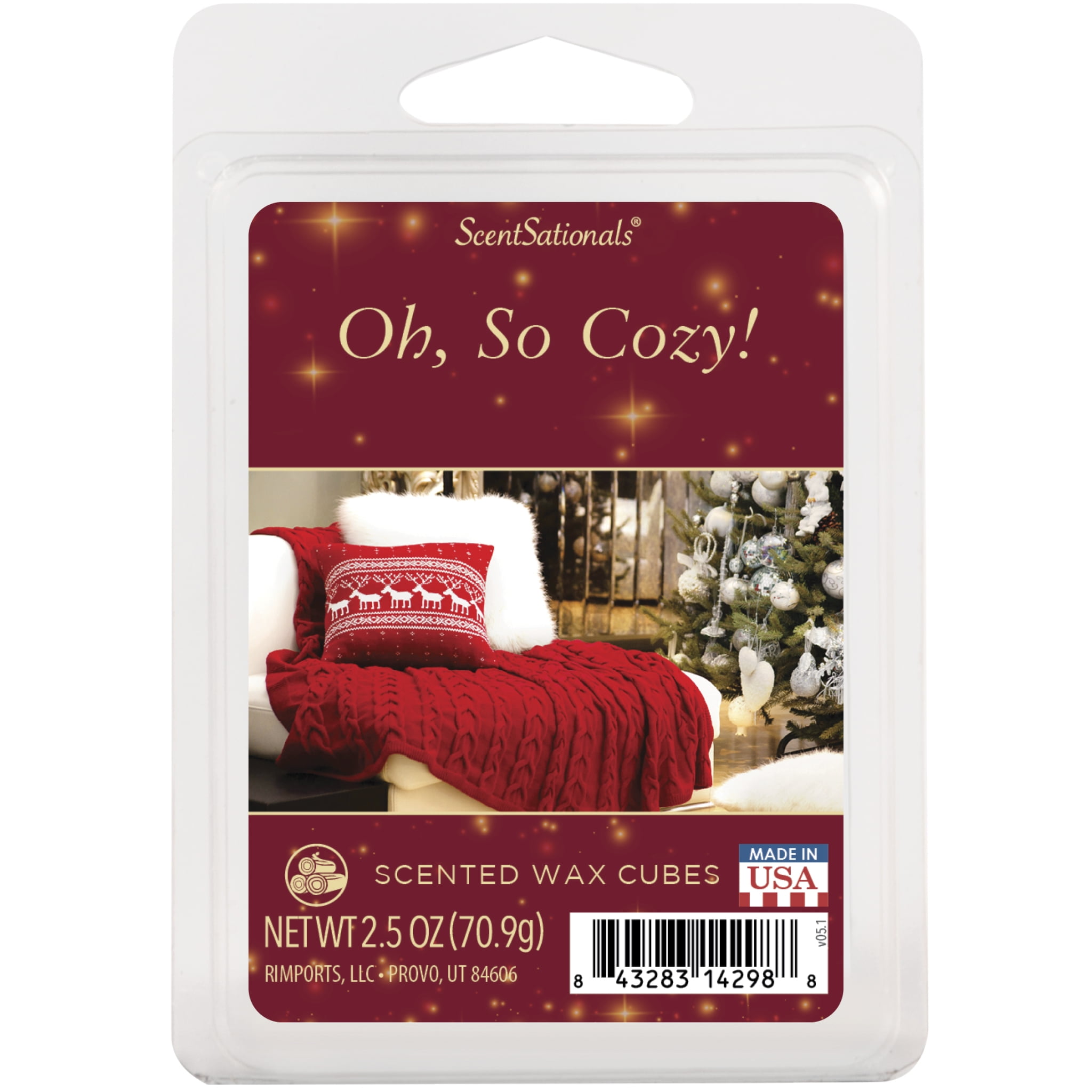 Cozy Blanket Scented Wax Melts, 2.5oz