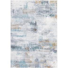 Oh So Soft Abstract 5'x7' Area Rug