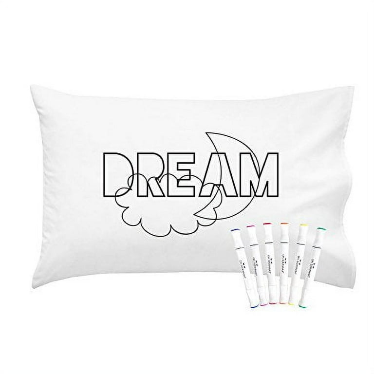 Colour your own pillowcase deals