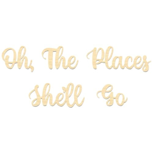 Oh The Places She'll Go Sign- Oh, The Places She'll Go Backdrop Sign ...