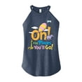 thumbnail image 1 of Oh The Places Youll Go - Juniors High Neck Tank Top, 1 of 6