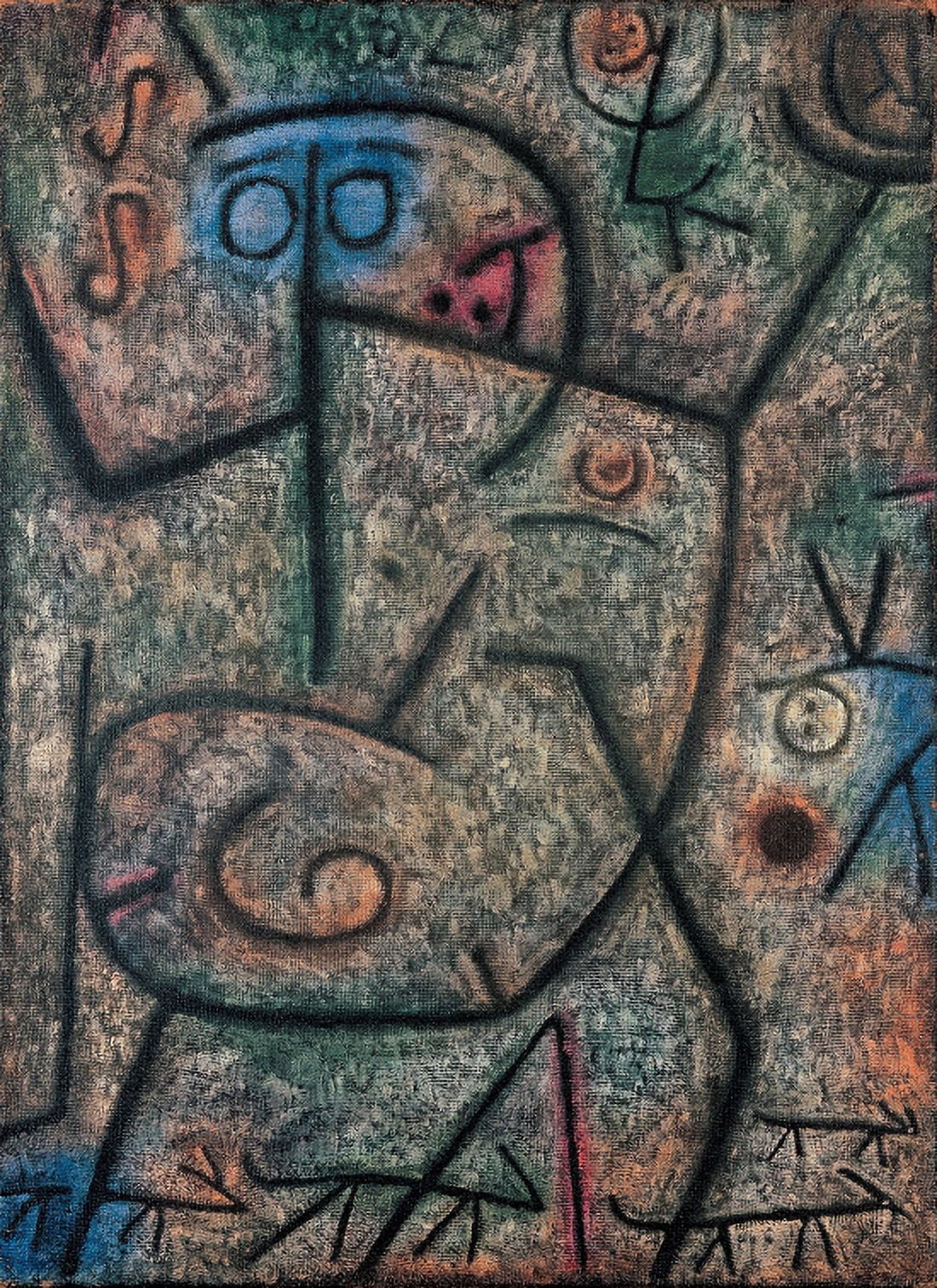 Oh These Rumors Canvas Art - Paul Klee (18 x 24)