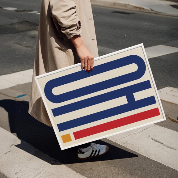Oh Typography Bold Poster , Poster Print Only