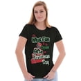 thumbnail image 1 of Oh What Fun Christmas Day Presents Womens Slim Fit Graphic Tee Brisco Brands S, 1 of 5