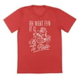 thumbnail image 1 of Oh What Fun Humor Graphic Red Mens T-Shirt, 1 of 1