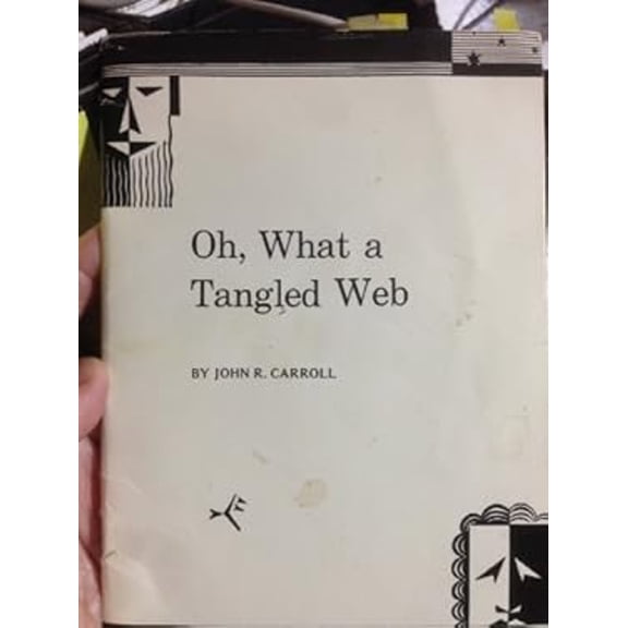 Pre-Owned Oh, What a Tangled Web (Paperback) 0871294397 9780871294395