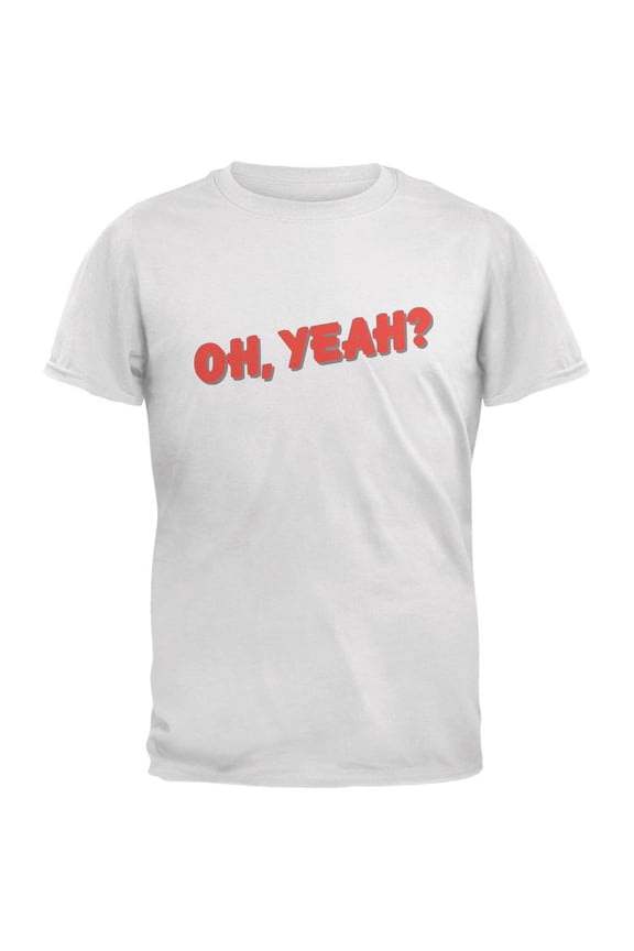 Oh Yeah Inspired By Jeff Beck White Adult T-Shirt - Large