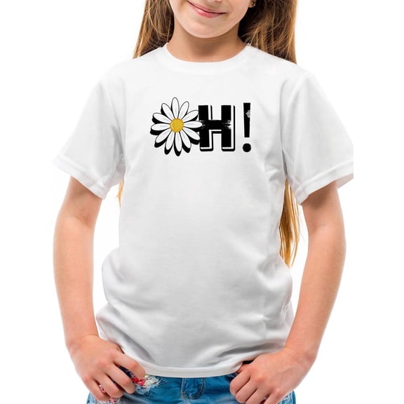 Oh Yellow Daisy T-Shirt Juniors -Image by Shutterstock,  Large