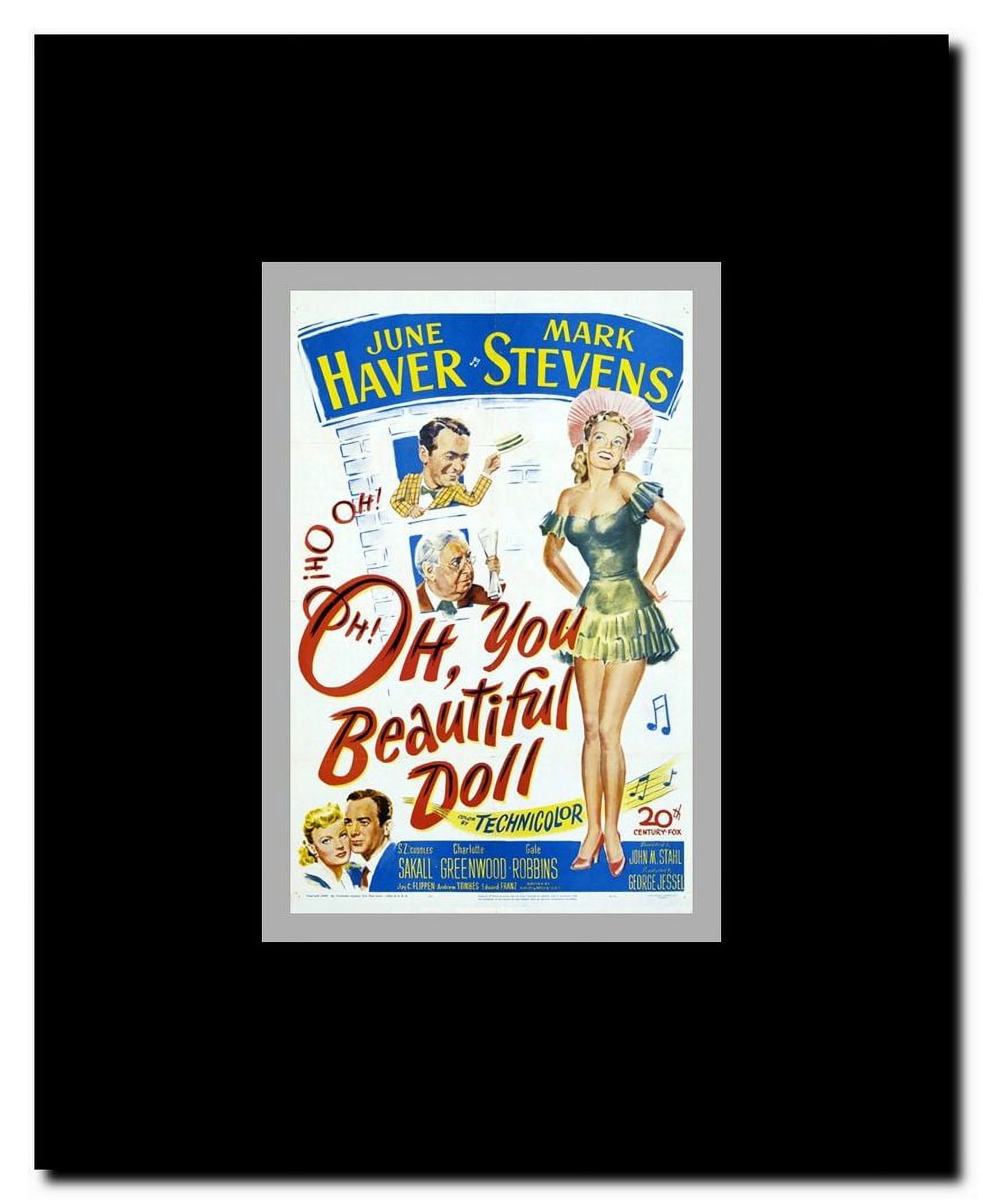 Oh You Beautiful Doll Framed Movie Poster