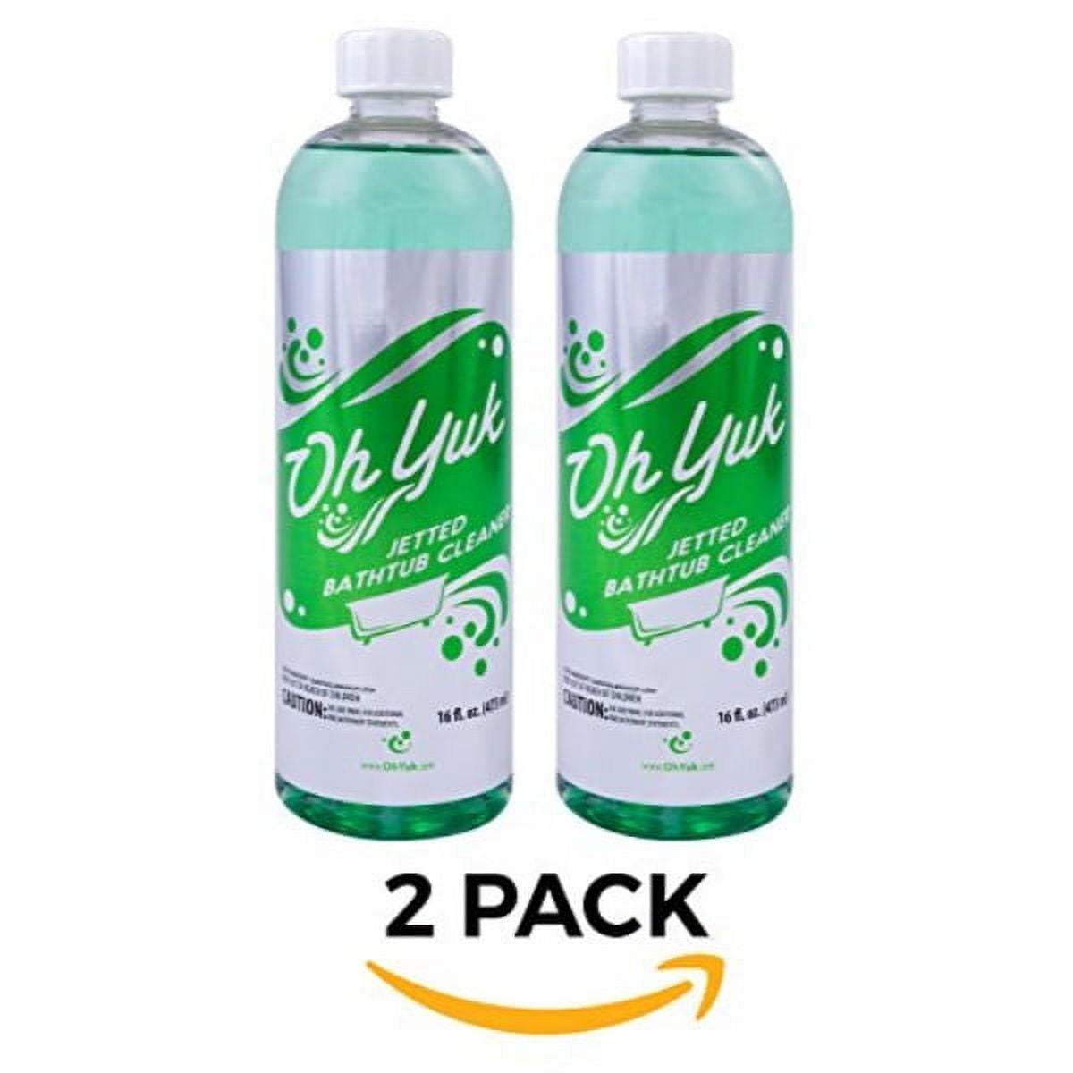 Oh Yuk Jetted Tub Cleaner Two 16 Ounce Bottles