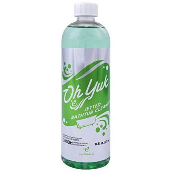 Oh Yuk Jetted Tub Cleaner for Jacuzzis, Bathtubs, Whirlpools 16 Ounces