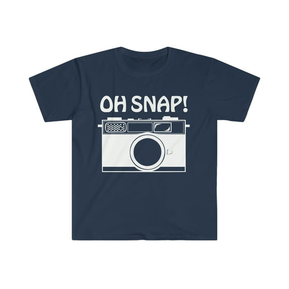Oh snap Photography Photographer Unisex T-shirt S-3XL