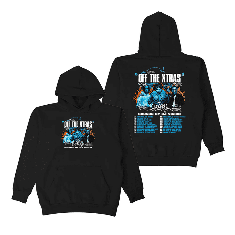 OhGeesy Merch Hoodie GEEZYWORLD 2 Off The Xtras Tour 2024 Hoodies Mens Women Pullover Hip Hop Rapper Streetwear Pullover Walmart