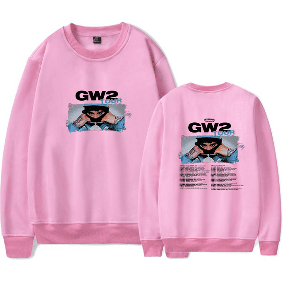 OhGeesy Merch Long Sleeve Sweatshirt GEEZYWORLD 2 GW2 Tour 2024 Hoodies For Mens Women Hip Hop Rapper Crewneck Clothes