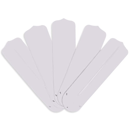 OHLECTRIC Fan Blades Replacement Fan Blade Arms for Indoor Ceiling Fans with Pre-Drilled Holes for Quick and Easy Installation – Ultra Strong, Durable, Elegant Design (52 Inch, White)