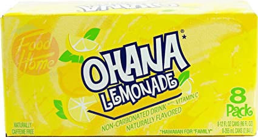 ohana Ohana Lemonade, 12 Fl Oz Cans (8 Pack) - Walmart.com