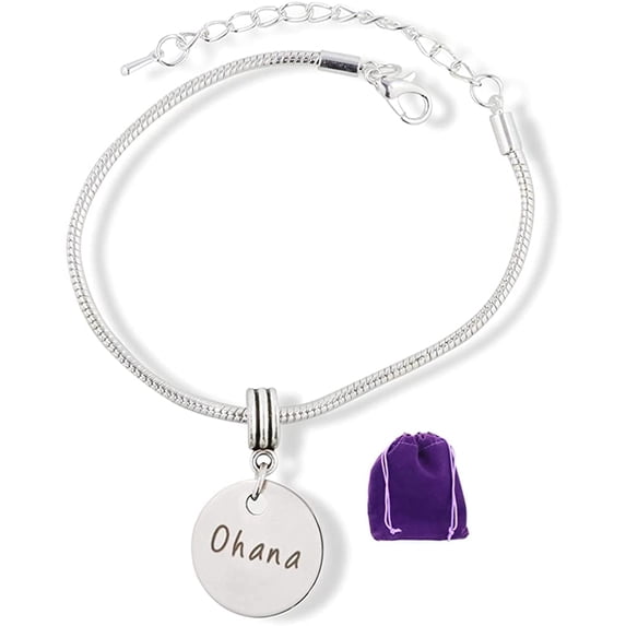 Ohana Means Family | Family Jewelry a Great Family Together Forever Bracelet
