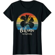 Ohana Means Family Tshirt Vintage Hawaiian T-shirt Gifts