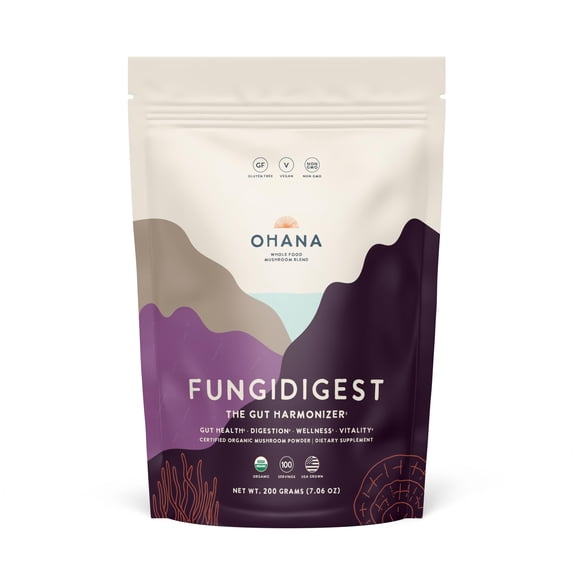 Ohana Mushrooms FungiDigest, 200 gram Bag/Pack of 1