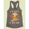 thumbnail image 1 of Ohana Sunset Lover Racerback Tank Women's -SelectDesign, 1 of 4