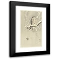 thumbnail image 1 of Ohara Koson 12x18 Black Modern Framed Museum Art Print Titled - Hawk with Captive Tree Sparrow (1900 - 1930), 1 of 5