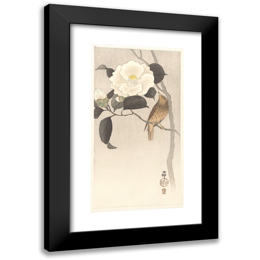 Ohara Koson 14x24 Black Modern Framed Museum Art Print Titled ...