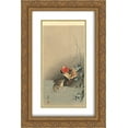 thumbnail image 1 of Ohara Koson 2x Matted 16x24 Gold Ornate Framed Art Print 'Mandarin Ducks', 1 of 2