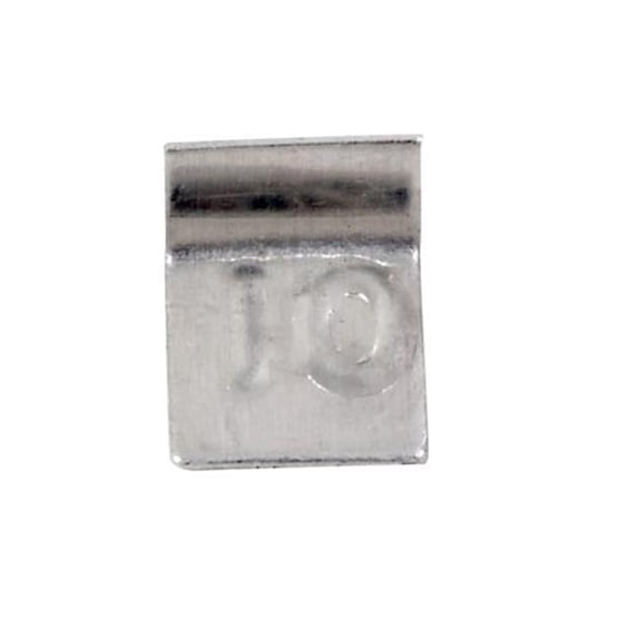 Ohaus 30391035 10 mg Flat with One End Turned Up for Easy Handling Metric with Class 7 - Aluminum