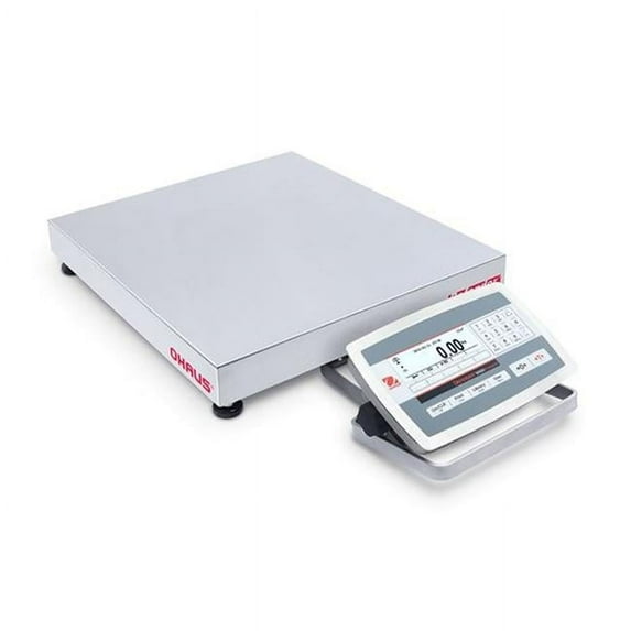 Ohaus 30467614 100 lbs Defender 5000 Series Multifunctional Bench Scale, 18 x 18 in.