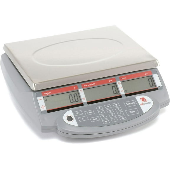 Ohaus Ranger Count 3000 Compact Digital Counting Scale 15lb x 0.0005lb 11-13/16"