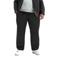 thumbnail image 1 of Ohebi Big & Tall Men’s Casual Pants 3XL-6XL – High Stretch Elastic Waist Pants with YKK Zipper Pockets, Comfortable Non-Bulky Fit for Daily Wear, Travel & Lounge, 1 of 5