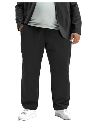 Big and Tall Pants in Big and Tall | Black - Walmart.com