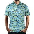 thumbnail image 1 of Ohebi Men's Polo Shirt, Short Sleeve Performance Golf Shirt,  Dry Fit, Moisture-Wicking, Lightweight Activewear for Outdoor Enthusiasts, 1 of 5