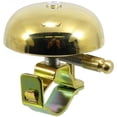 thumbnail image 1 of Ohgi Bell Spring Ping Bell Fits 22.2 Handlebar St-Clamp Brass, 1 of 1
