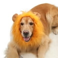 thumbnail image 1 of Ohh! WEIWEIGG Orange Dog Costume, Realistic Lion Mane Cosplay Wig, Large Size Adjustable, Funny with Tail, 1 PCS, 1 of 4