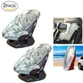 OhhGo Baby Car Seat Sun Shade Cover Infant Car Seats Heat Protector Keeps Your Toddler Baby Seat