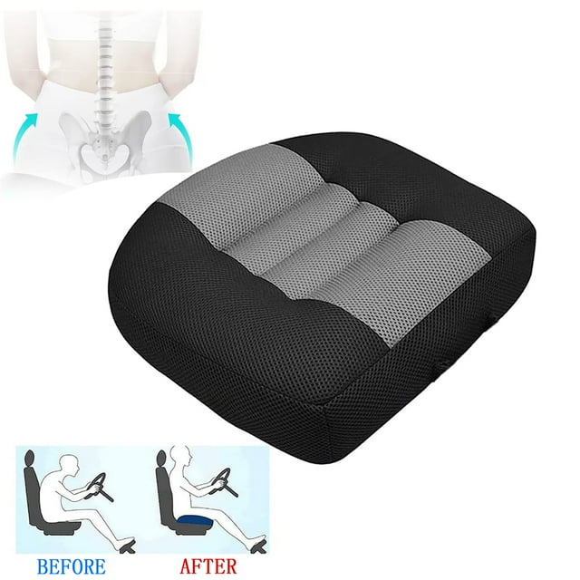 OhhGo Car Booster Seat Cushion Heightening Height Boost Mat Anti Slip