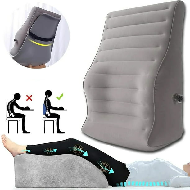 OhhGo Leg Elevation Pillows Inflatable Portable Lumbar Support Pillow