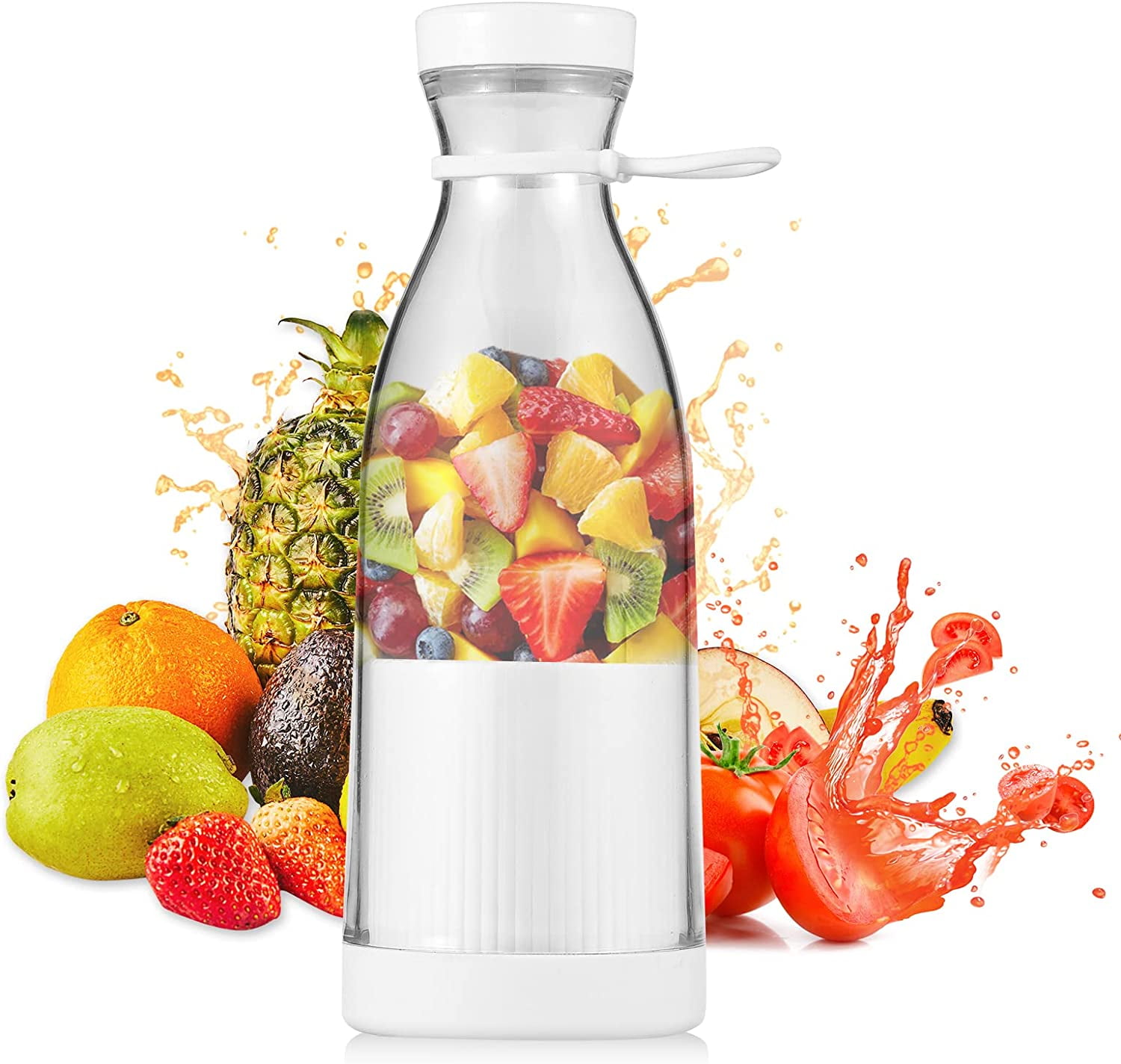  Smoothie Blender with 6 Sharp Blades, Personal Mini