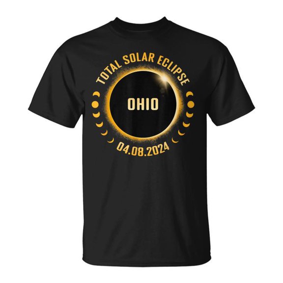 Ohio 2024 Total Solar Eclipse TShirt