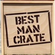 Ohio Basket Chic Best Man Crate -Perfect Best Man Gift Wedding Party Gift Box - Add your own items