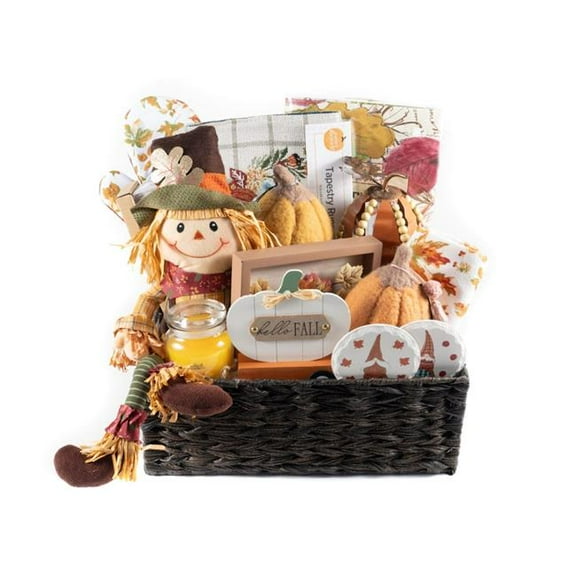 Ohio Basket Chic 143192PMM600 Fall Gift Basket - Large Harvest