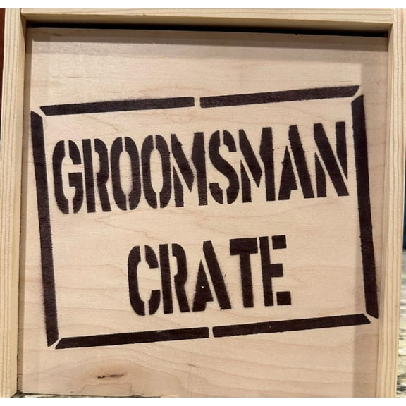 Ohio Basket Chic Groomsman Crate - Perfect Groomsman Gift Box