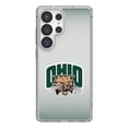 thumbnail image 1 of Ohio Bobcats Linen Logo Galaxy Clear Case, 1 of 6