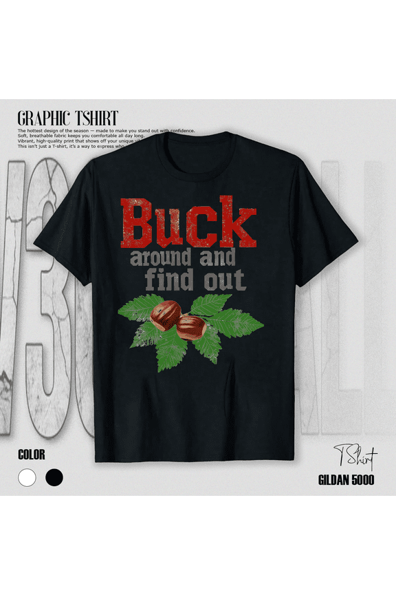 Ohio Buckeye Humor Quote Graphic Bold Retro State Theme Unisex T-Shirt V15386, up to Size 5XL