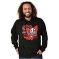 thumbnail image 1 of Ohio Buckeye State Athlete Fan Smurfs Hoodie Sweatshirt Women Men Brisco Brands S, 1 of 6