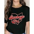 thumbnail image 1 of Ohio Buckeye State Shirt, Ohio Girl Tshirt, 1 of 5