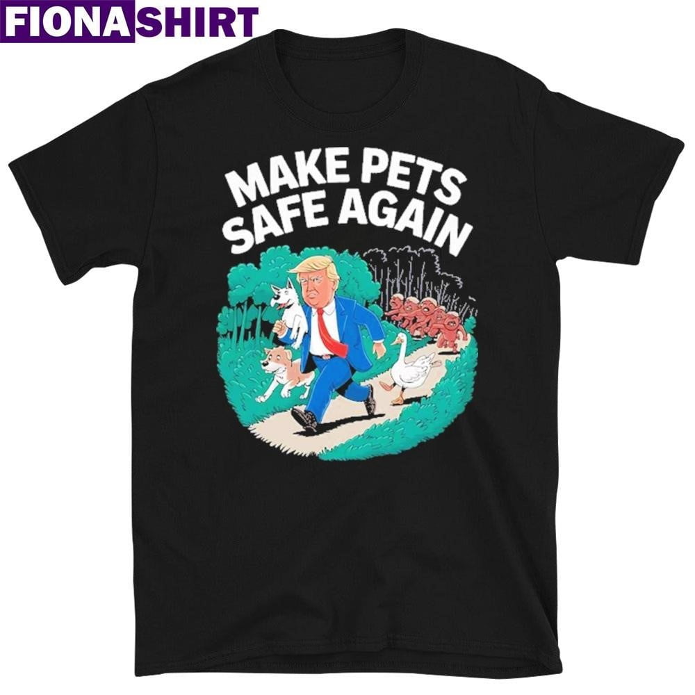 Ohio Cats Dogs Goose 2024 Debate Make Pets Safe Again T Shirt