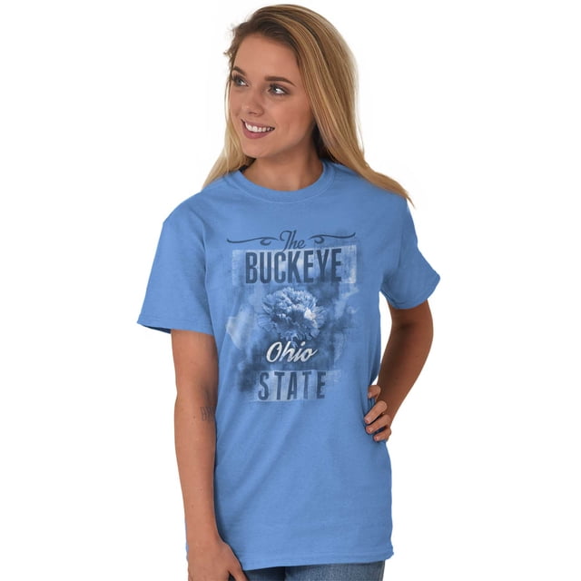 Ohio Cute State Flower Souvenir Women's Plus Size Graphic Tee Brisco Brands 4X