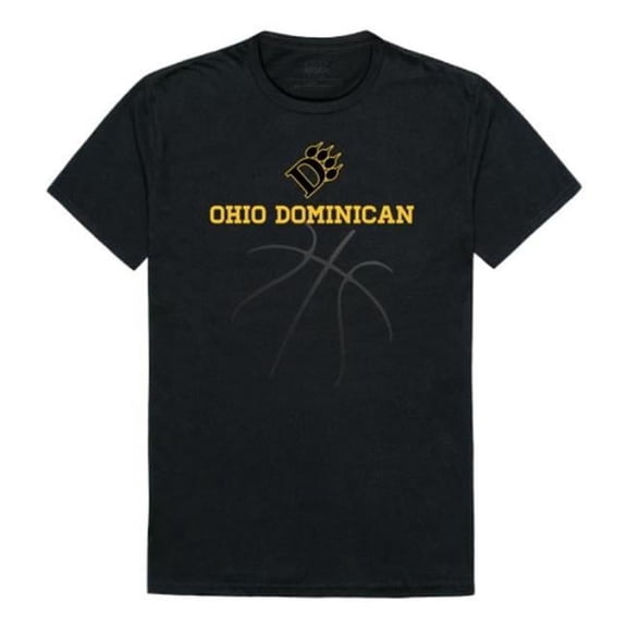 Ohio Dominican University Panthers College Basketball T-Shirt, Black - Small